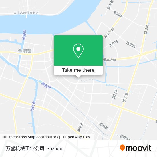 万盛机械工业公司 map