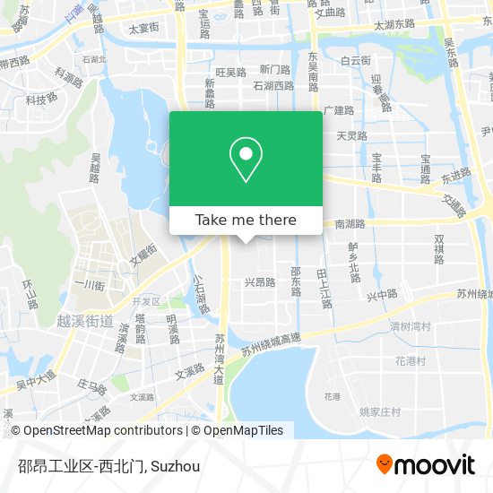 邵昂工业区-西北门 map