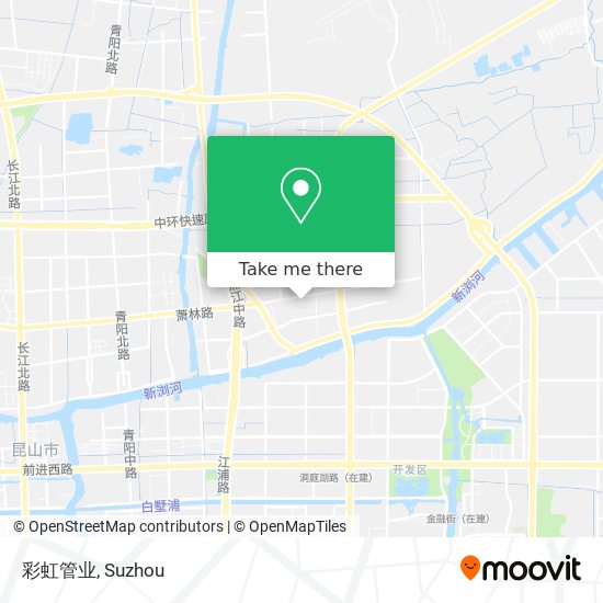 彩虹管业 map