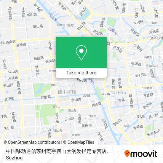 中国移动通信苏州宏宇何山大润发指定专营店 map