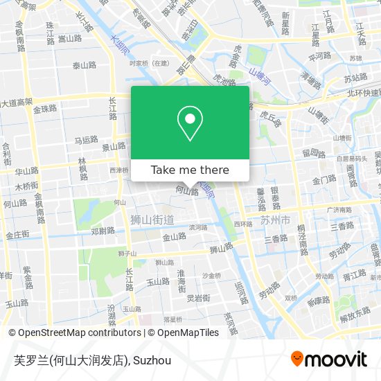 芙罗兰(何山大润发店) map