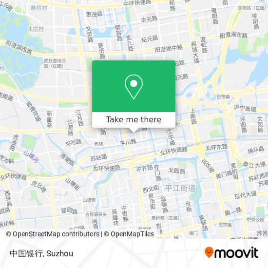 中国银行 map