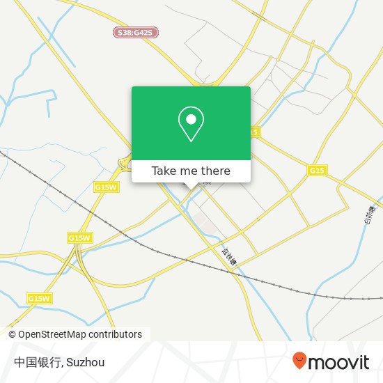 中国银行 map