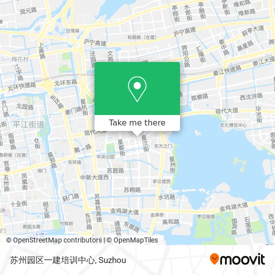 苏州园区一建培训中心 map