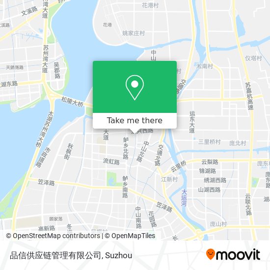 品信供应链管理有限公司 map
