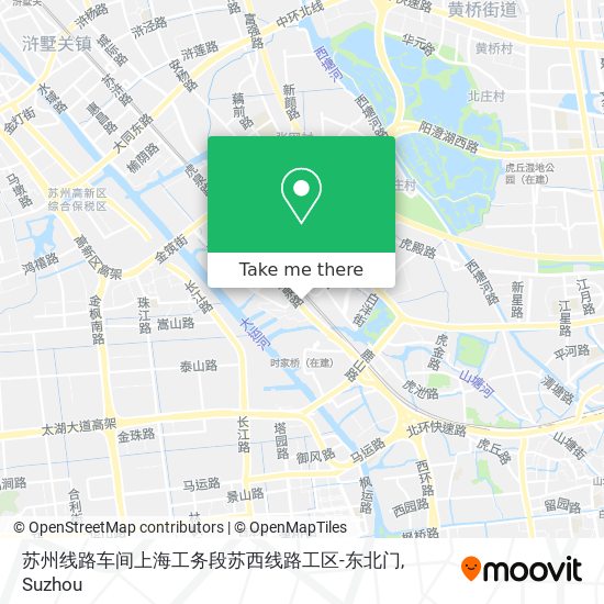 苏州线路车间上海工务段苏西线路工区-东北门 map