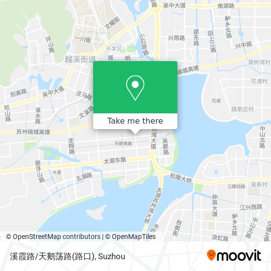 溪霞路/天鹅荡路(路口) map