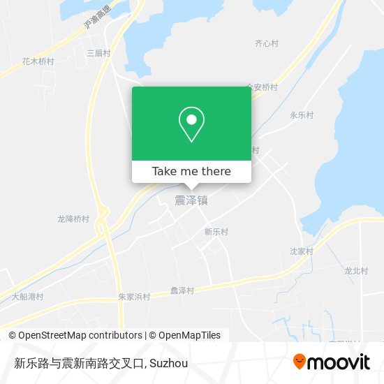 新乐路与震新南路交叉口 map