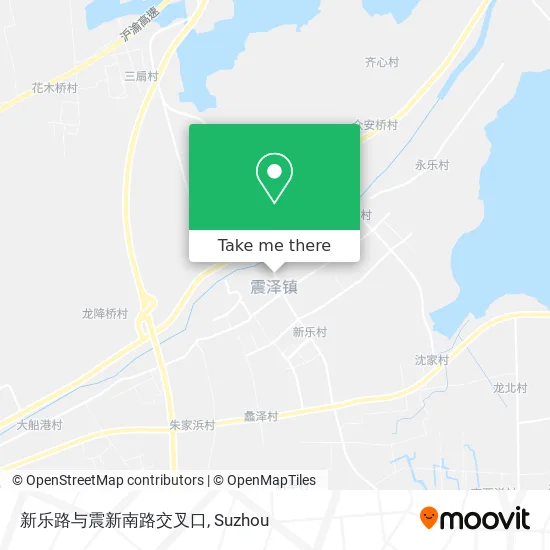 新乐路与震新南路交叉口 map