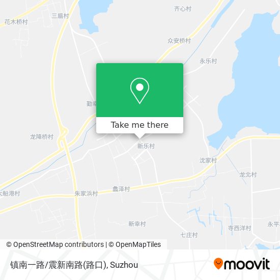 镇南一路/震新南路(路口) map