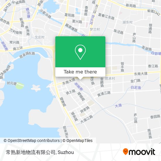 常熟新地物流有限公司 map