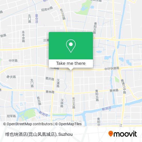 维也纳酒店(昆山凤凰城店) map
