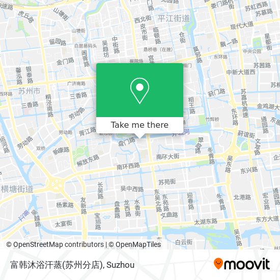 富韩沐浴汗蒸(苏州分店) map