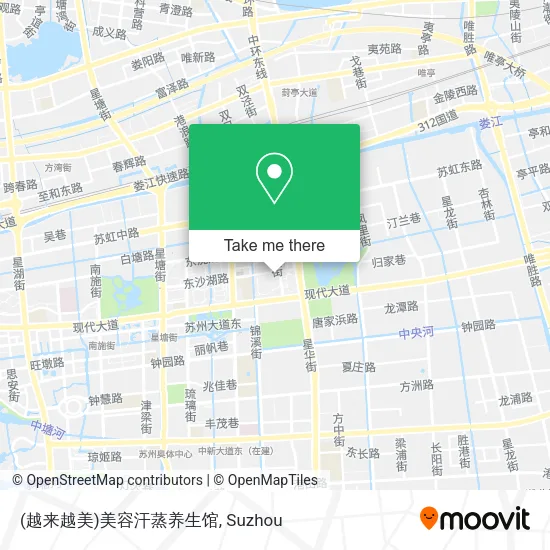 (越来越美)美容汗蒸养生馆 map