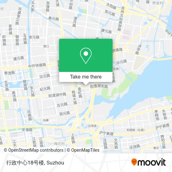 行政中心18号楼 map