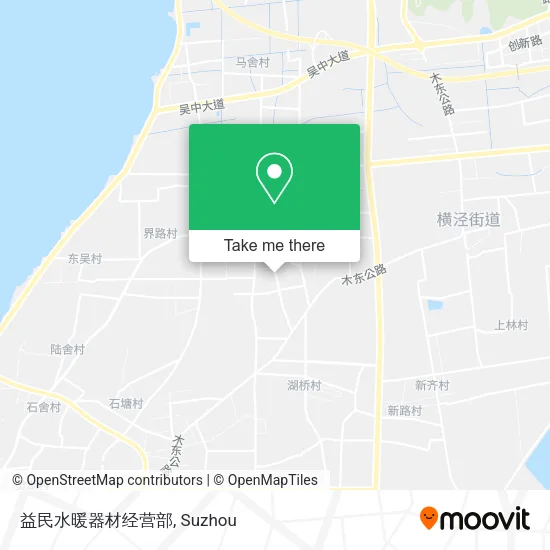 益民水暖器材经营部 map