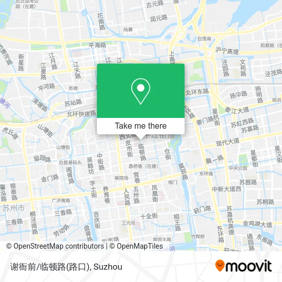 谢衙前/临顿路(路口) map