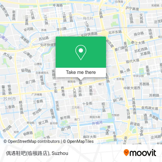偶遇鞋吧(临顿路店) map