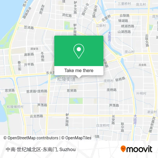 中南·世纪城北区-东南门 map