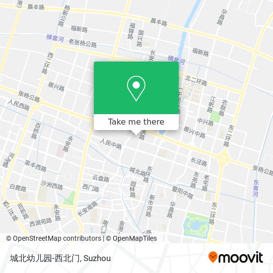 城北幼儿园-西北门 map