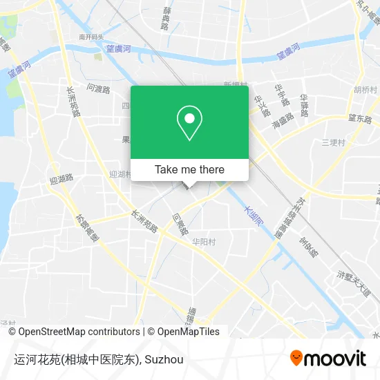 运河花苑(相城中医院东) map