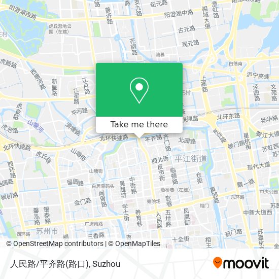 人民路/平齐路(路口) map