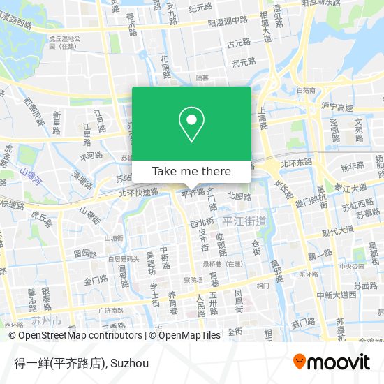 得一鲜(平齐路店) map