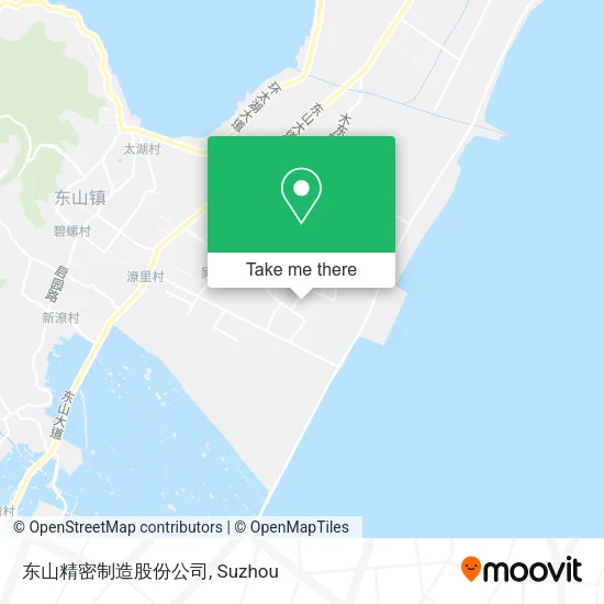东山精密制造股份公司 map