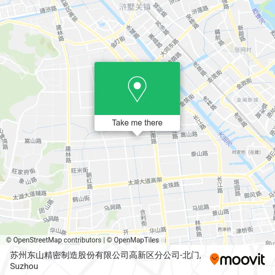 苏州东山精密制造股份有限公司高新区分公司-北门 map