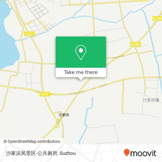 沙家浜风景区-公共厕所 map