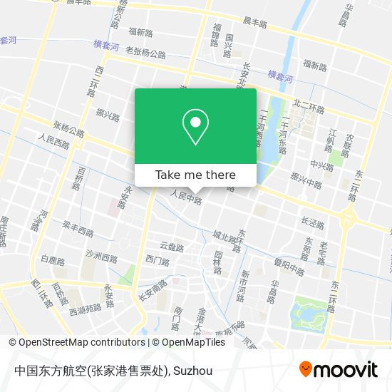 中国东方航空(张家港售票处) map