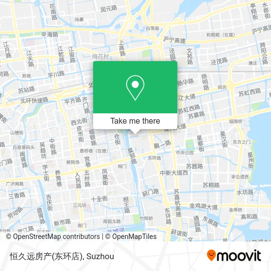 恒久远房产(东环店) map