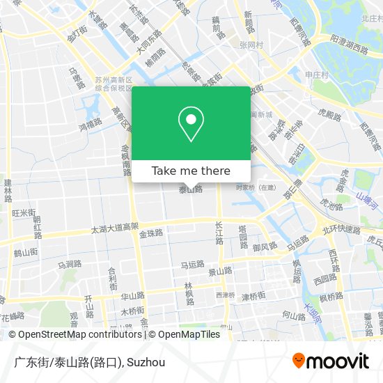 广东街/泰山路(路口) map