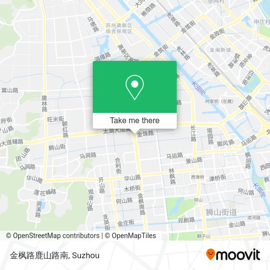 金枫路鹿山路南 map