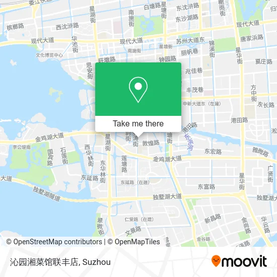 沁园湘菜馆联丰店 map