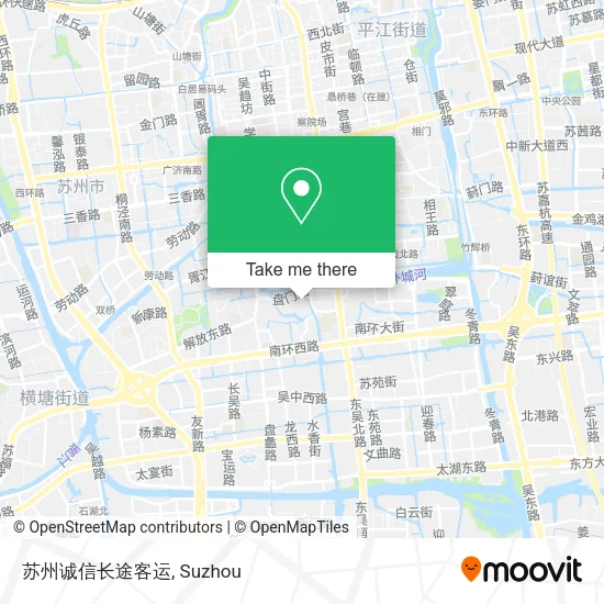 苏州诚信长途客运 map