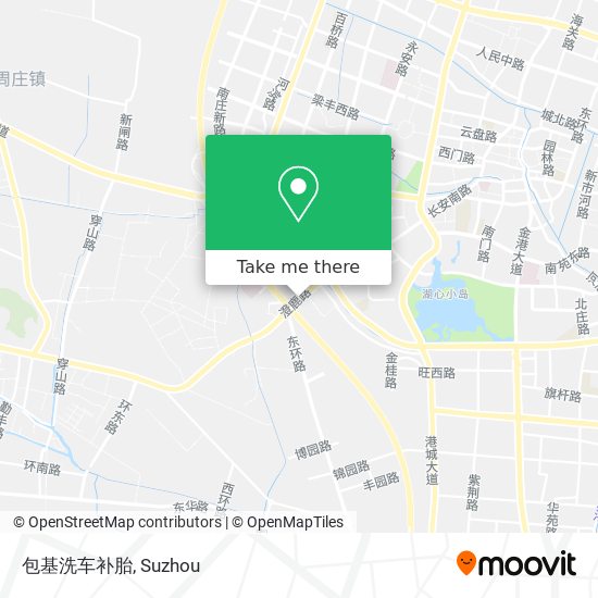 包基洗车补胎 map