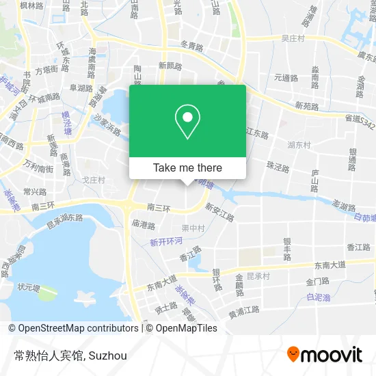 常熟怡人宾馆 map