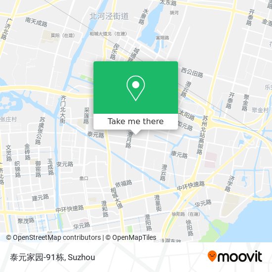 泰元家园-91栋 map