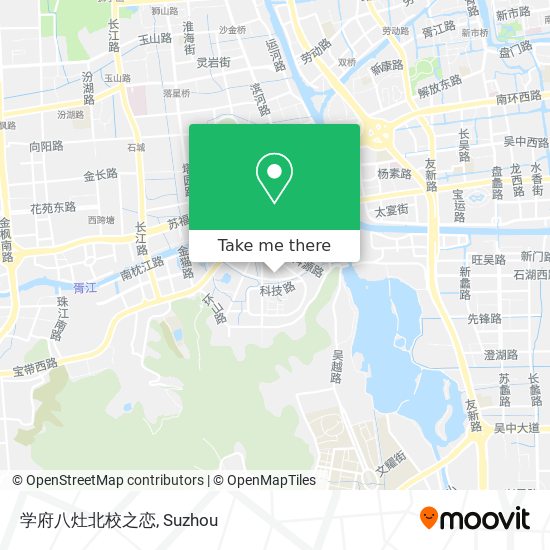学府八灶北校之恋 map