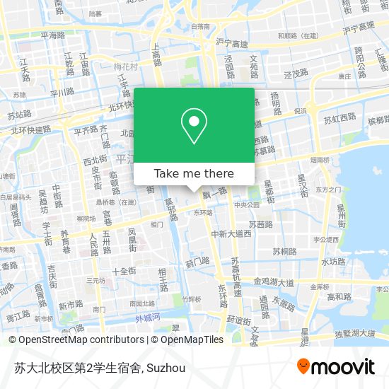 苏大北校区第2学生宿舍 map