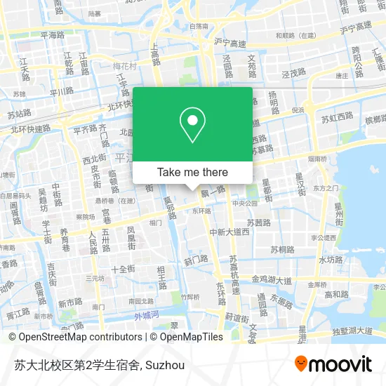 苏大北校区第2学生宿舍 map