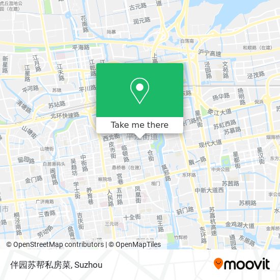 伴园苏帮私房菜 map