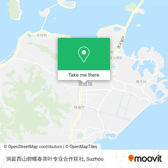 洞庭西山碧螺春茶叶专业合作联社 map