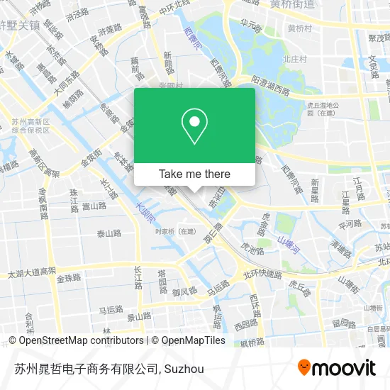 苏州晁哲电子商务有限公司 map