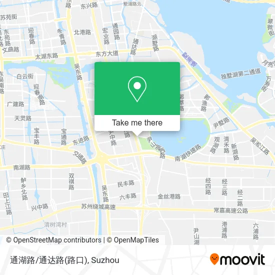 通湖路/通达路(路口) map