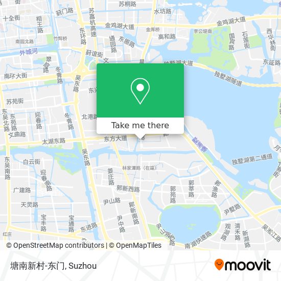 塘南新村-东门 map