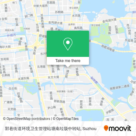 郭巷街道环境卫生管理站塘南垃圾中转站 map