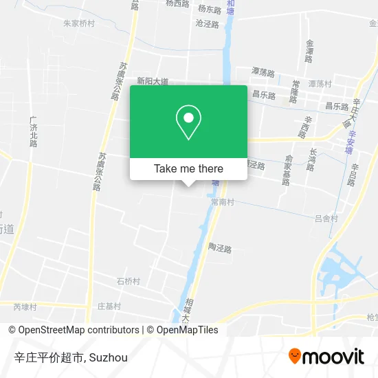 辛庄平价超市 map