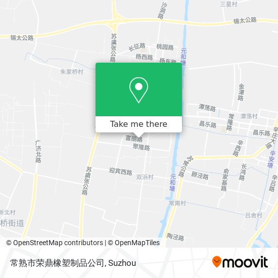 常熟市荣鼎橡塑制品公司 map